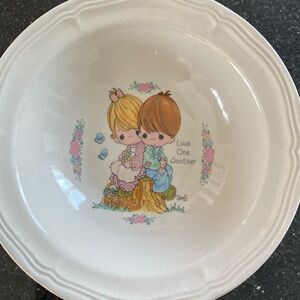 Precious Moments cereal bowls set of 4